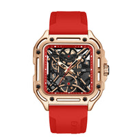 rose gold red
