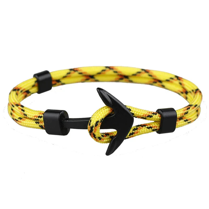 Multilayer Anchor Bracelets for Men