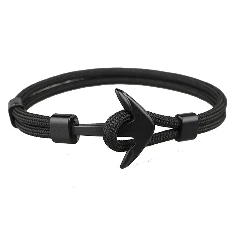 Multilayer Anchor Bracelets for Men