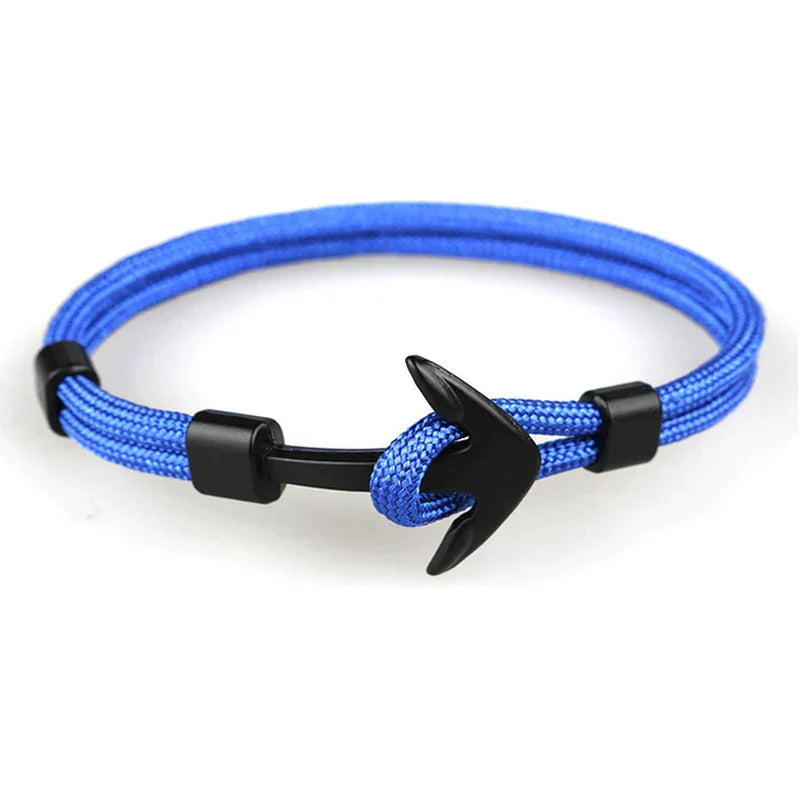 Multilayer Anchor Bracelets for Men