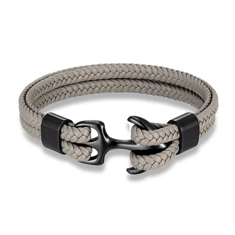 Multilayer Leather Sport Buckle Bracelet