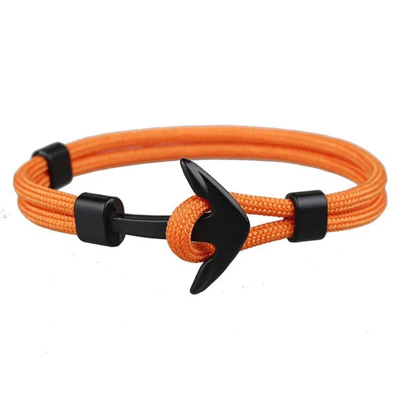 Multilayer Anchor Bracelets for Men