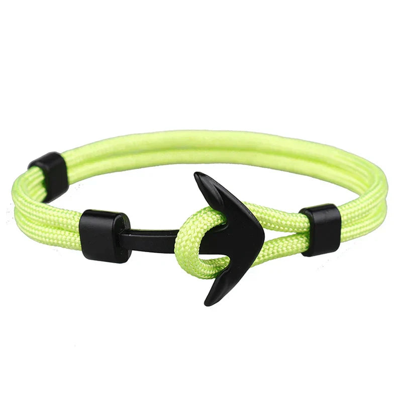 Multilayer Anchor Bracelets for Men