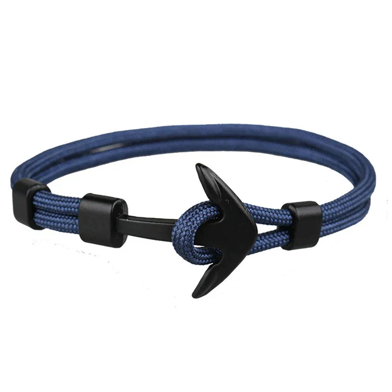 Multilayer Anchor Bracelets for Men