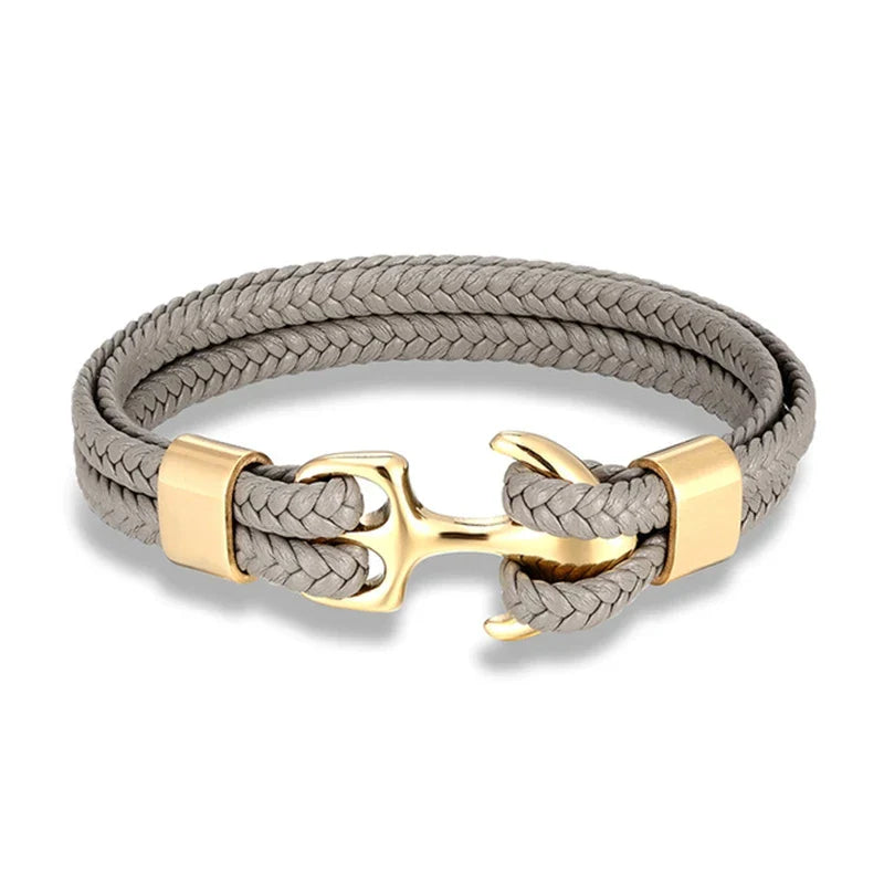 Multilayer Leather Sport Buckle Bracelet