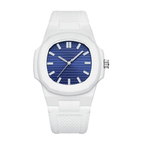 Dark Blue White