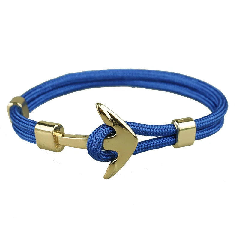 Multilayer Anchor Bracelets for Men