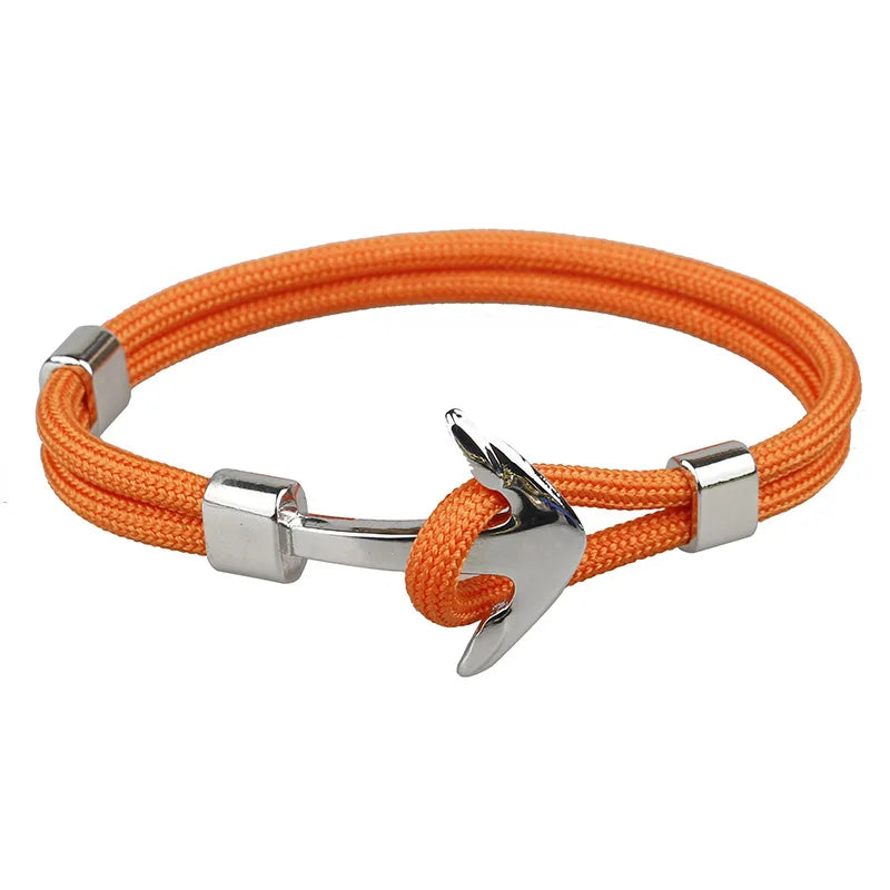 Multilayer Anchor Bracelets for Men