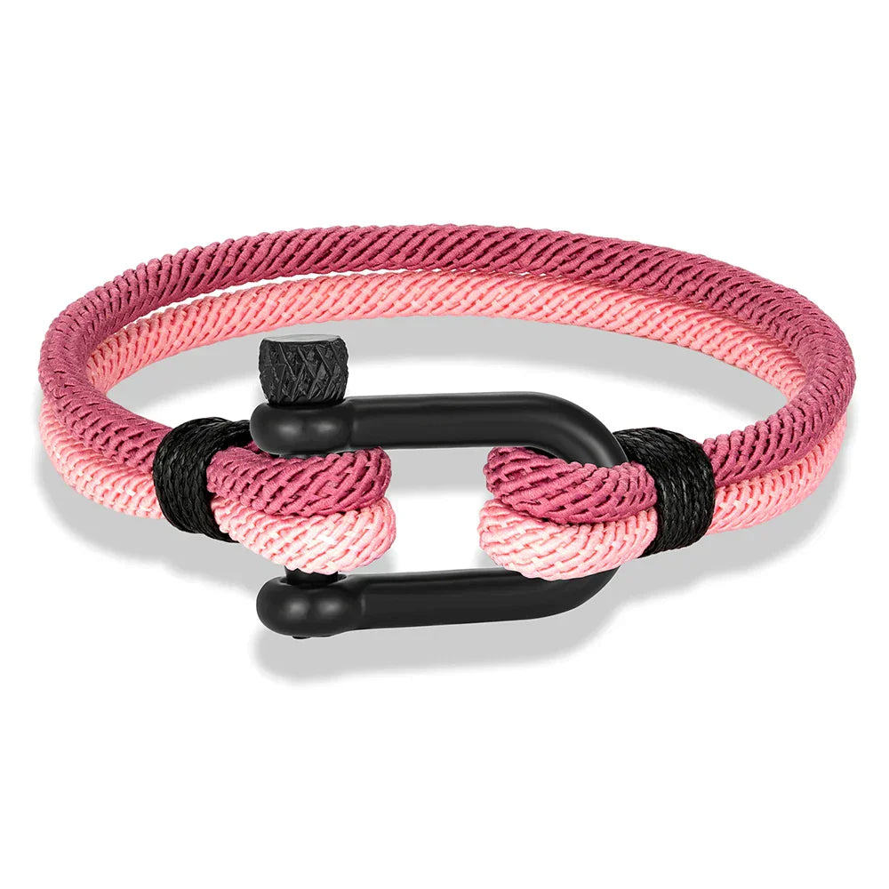 Handmade Double Strand Stainless Steel Bracelet