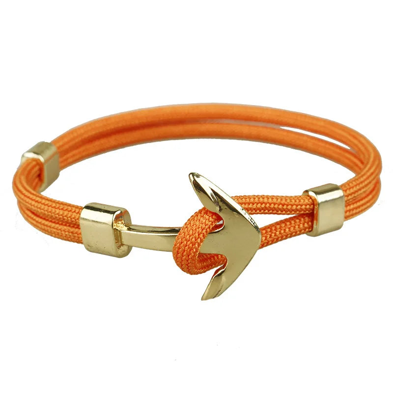 Multilayer Anchor Bracelets for Men