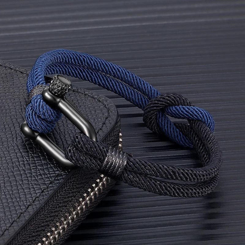 Two-Toned Knot Nautical Rope Bracelet