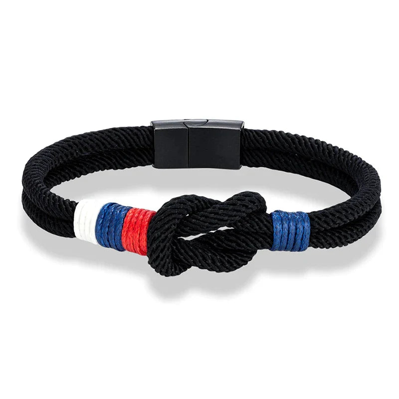 Russian Flag Infinity Couple Bracelet
