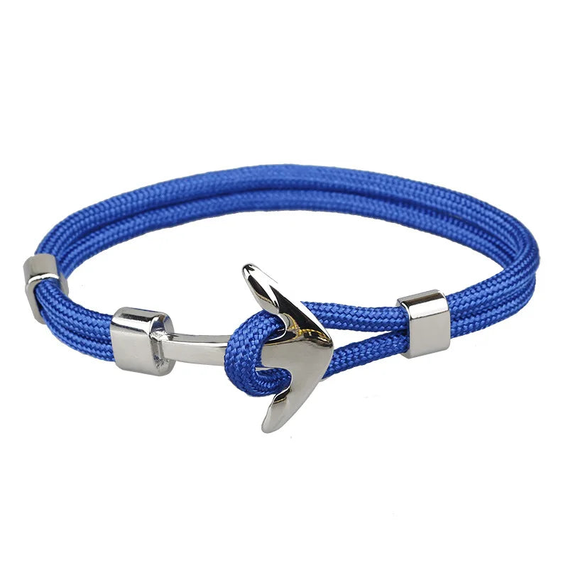 Multilayer Anchor Bracelets for Men