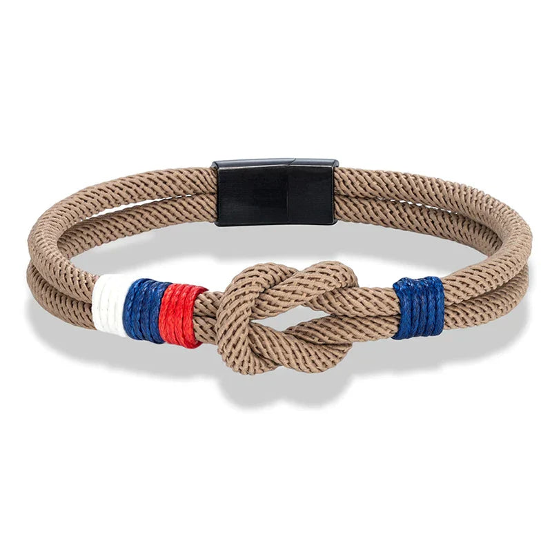 Russian Flag Infinity Couple Bracelet
