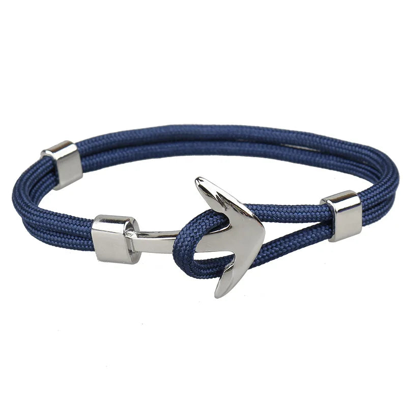 Multilayer Anchor Bracelets for Men