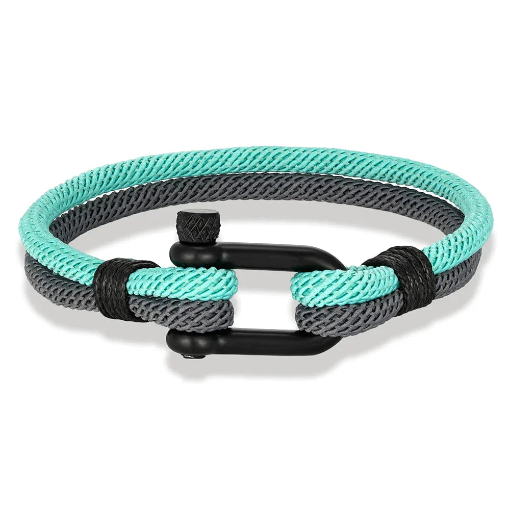Handmade Double Strand Stainless Steel Bracelet