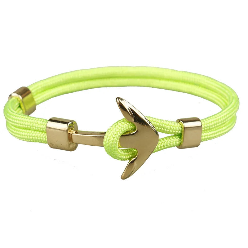 Multilayer Anchor Bracelets for Men