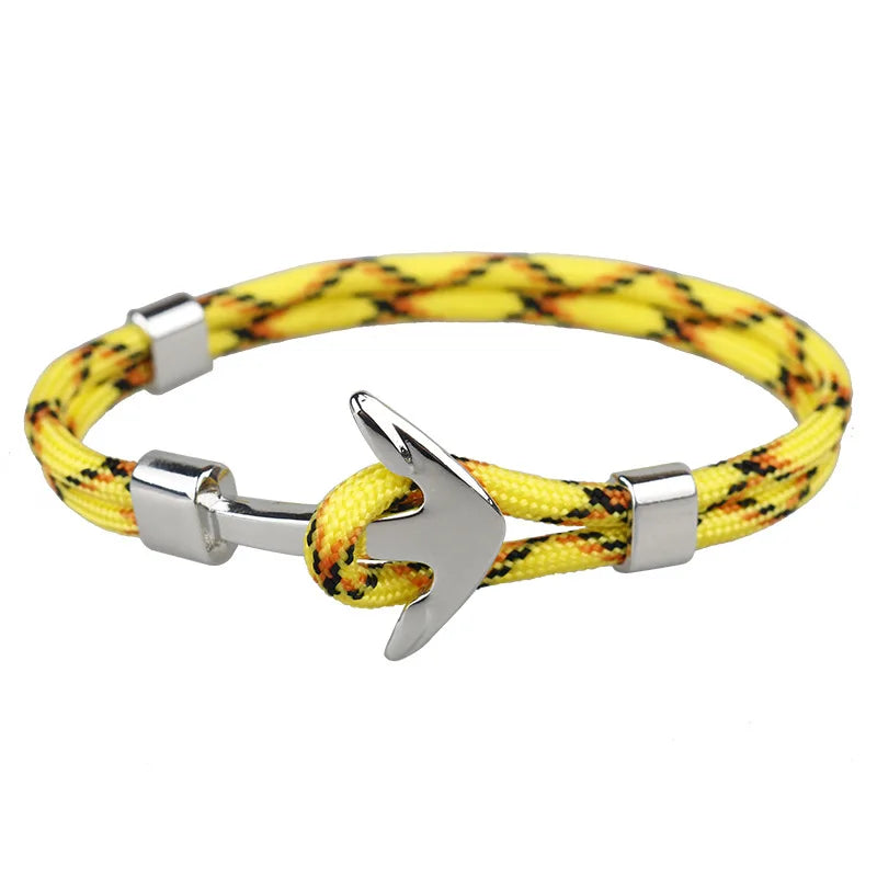 Multilayer Anchor Bracelets for Men