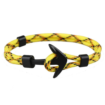 Multilayer Anchor Bracelets for Men