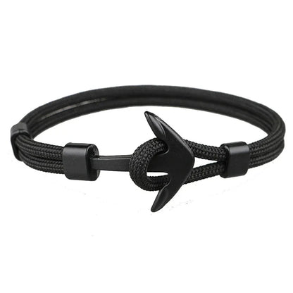 Multilayer Anchor Bracelets for Men