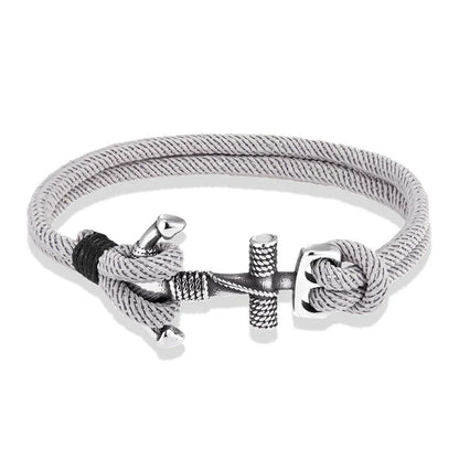 Nautical Survival Rope Waterproof Anchor Bracelet
