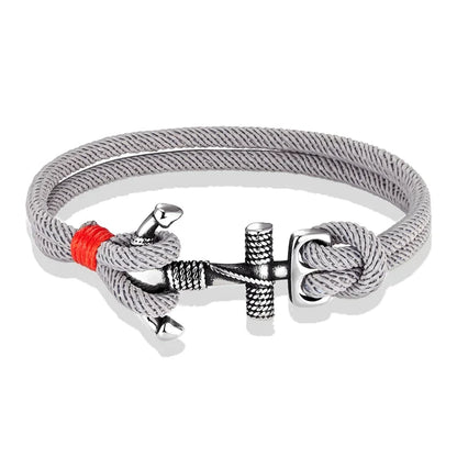 Nautical Survival Rope Waterproof Anchor Bracelet