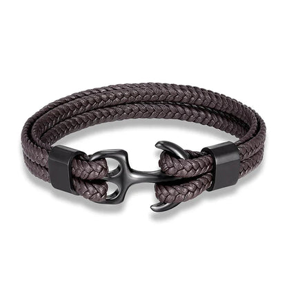 Multilayer Leather Sport Buckle Bracelet