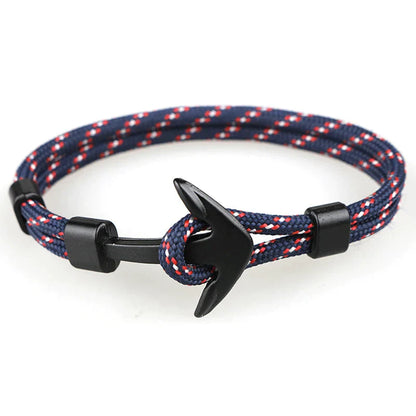 Multilayer Anchor Bracelets for Men