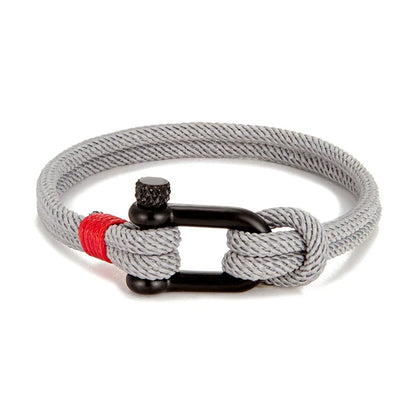 Stainless Steel U-Shaped Survival Bracelet