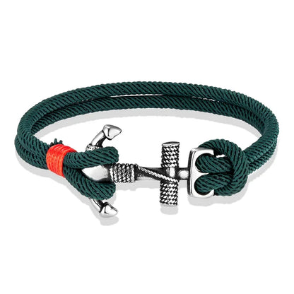 Nautical Survival Rope Waterproof Anchor Bracelet