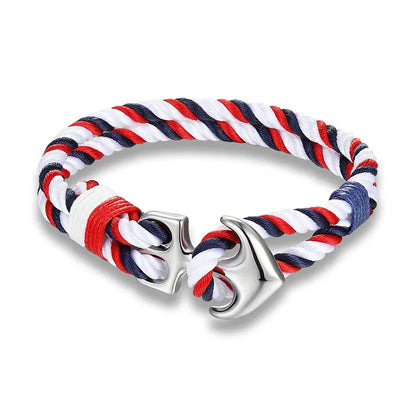 Nautical Surfer Waterproof Rope Bracelet