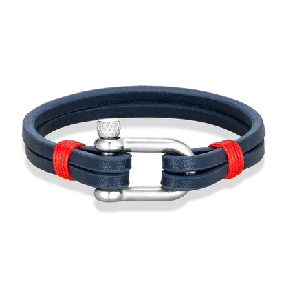 Stainless Steel U-Shaped Buckle Bracelet