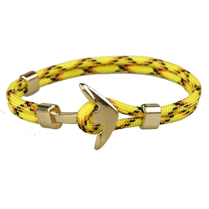Multilayer Anchor Bracelets for Men