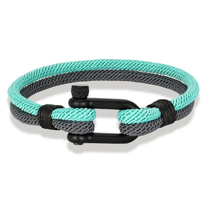Handmade Double Strand Stainless Steel Bracelet