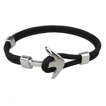 Multilayer Anchor Bracelets for Men